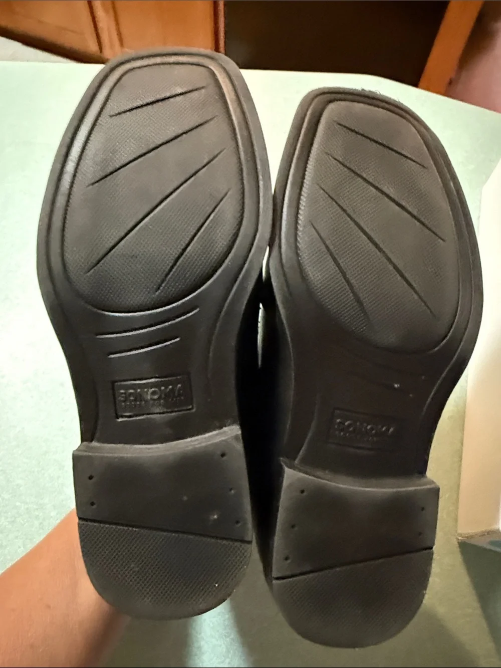 Boys Sonoma Black Slip-On Loafers Size 2